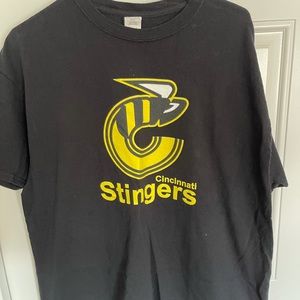 Cincinnati stingers defunct world hockey association team t shirt. Size xl.